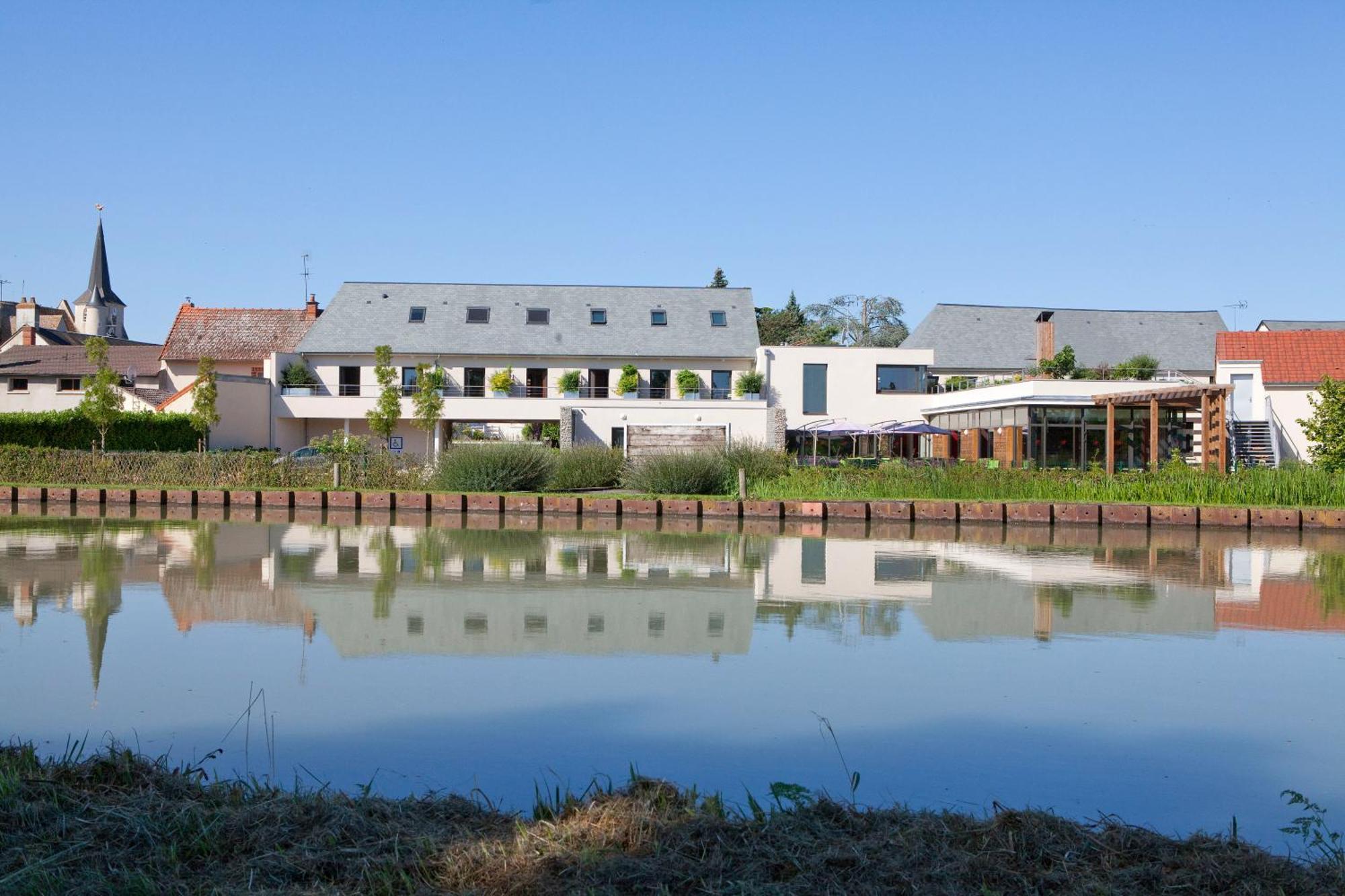 Logis Hotel Terre De Loire Belleville-sur-Loire Kültér fotó